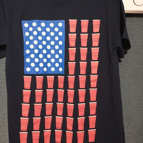 Walnut & 39th beer pong t-shirt size small - Picture 2 of 4